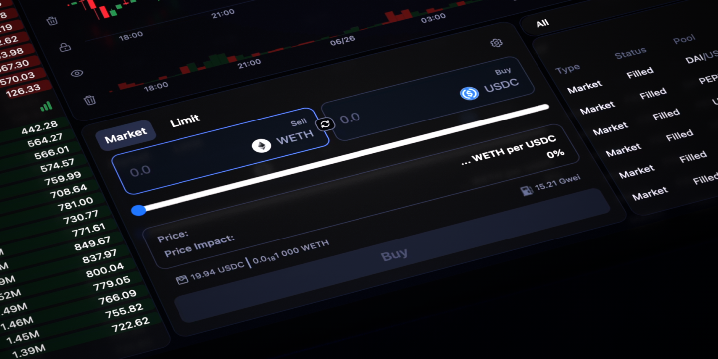 Advanced Swap Interface